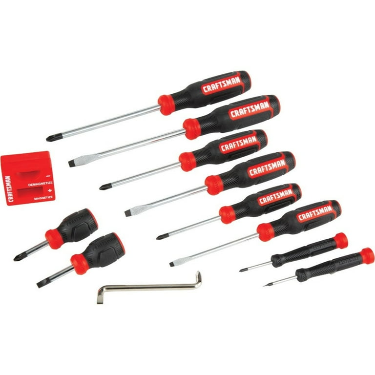 CRAFTSMAN 12-Piece Bi-Material Handle Screwdriver Set CRAFTSMAN 12-Piece Bi-Material Handle Screwdriver Set