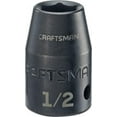 thumbnail image 1 of CRAFTSMAN Shallow Impact Socket, SAE, 1/2-Inch Drive, 1/2-Inch (CMMT15850), 1 of 1