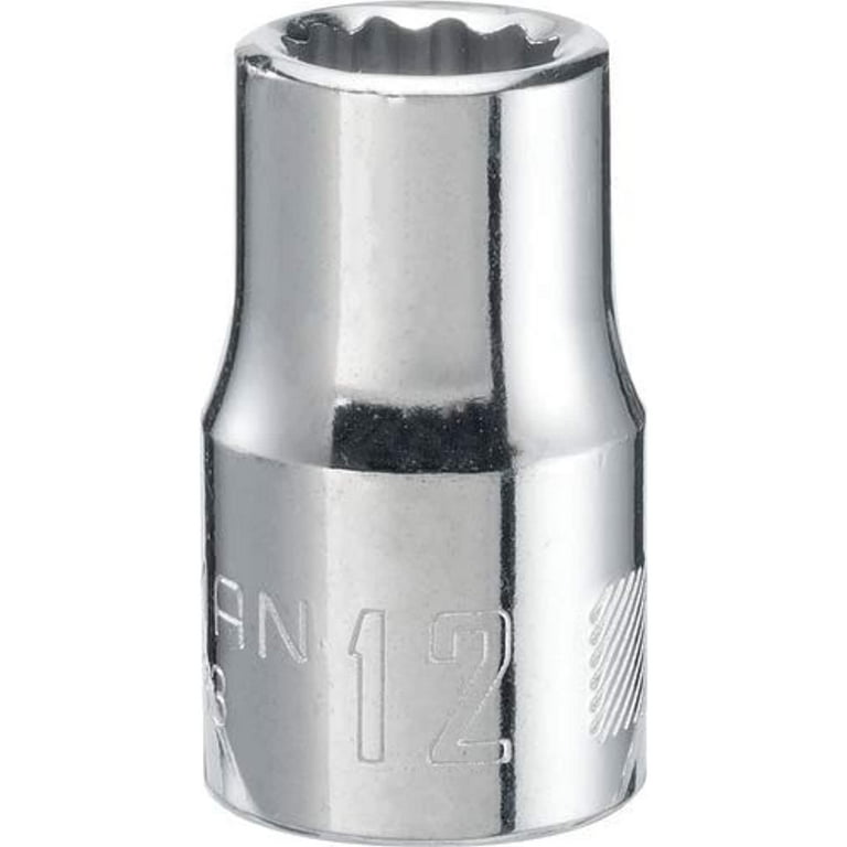 Craftsman 12mm Metric Shallow Socket - 1/2 in. Drive, 12 Point Craftsman 12mm Metric Shallow Socket - 1/2 in. Drive, 12 Point