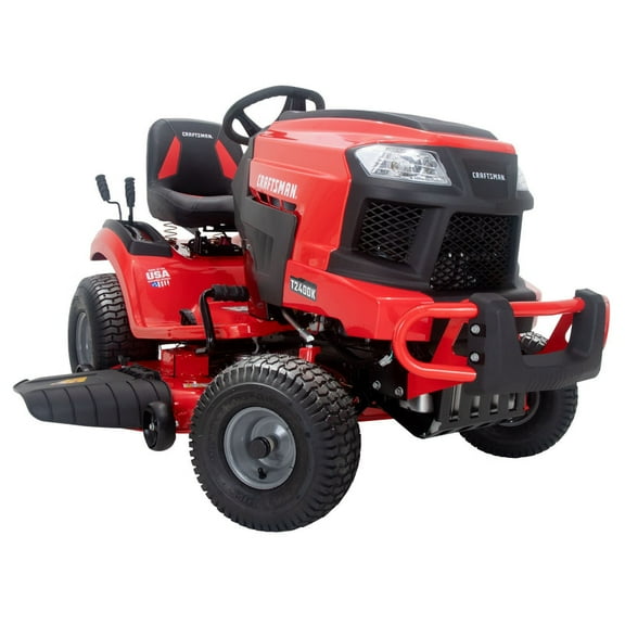 CRAFTSMAN T2400K | 46in 22HP TURN TIGHT Gas Riding Lawn Mower | KOHLER Twin-Cylinder 7000 Series Engine | Hydrostatic Transmission