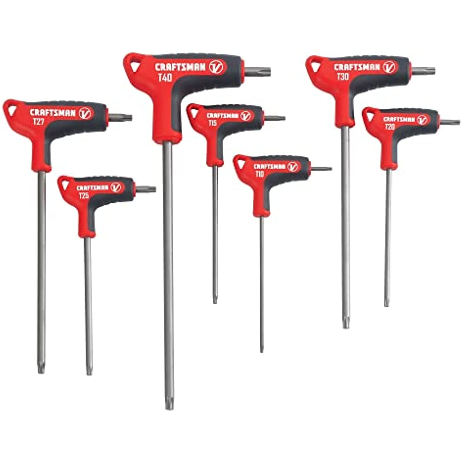 CRAFTSMAN V SERIES Torx Key Set 7 Piece CMHT26163V Walmart craftsman-v-series-torx-key-set-7-piece-cmht26163v-walmart