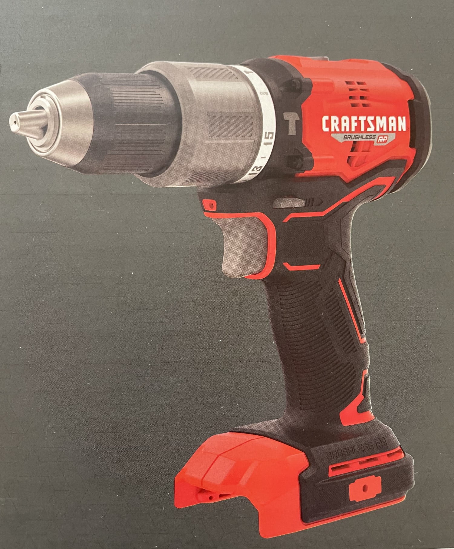 CRAFTSMAN V20 1/2-in 20-volt Max Variable Speed Brushless Cordless Hammer Drill (Tool Only)