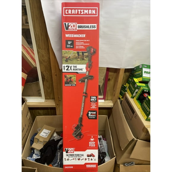 CRAFTSMAN V20 CMCST920B WEEDWACKER Cordless String Trimmer 13 Tool Only New