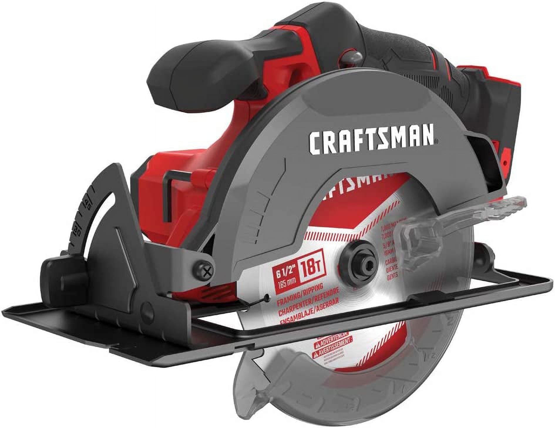 CRAFTSMAN  V20 20-Volt Max 6-1/2-in Cordless Compact Saw Circular Saw  Special Purchase