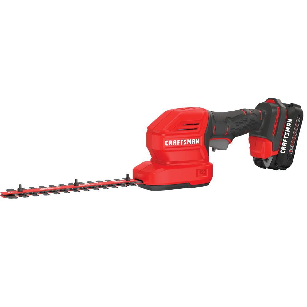 Craftsman V20 2 In 1 Cordless 8 Inch Hedge Trimmer 1.5Ah Kit Walmart