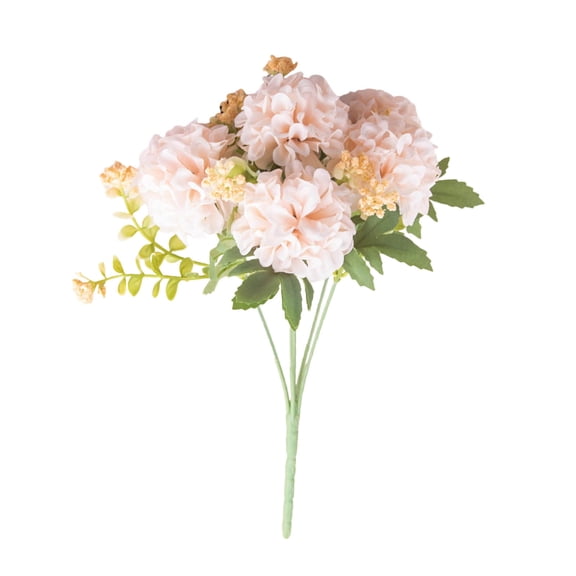 CRAGRSI Artificial Hydrangea Bridal Bouquet for Wedding Silk Flowers