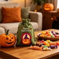 thumbnail image 1 of CRAGRSI Drawstring Gift Halloween Bags Goodie Bags for Kids Halloween Party Favors 6.3 x 4.7 Inch, 1 of 7