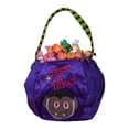 thumbnail image 1 of CRAGRSI Vampire Trick or Treat Halloween Bags Gift Bags for Kids Halloween Party Favors 9.8 x 5.9 Inch Purple, 1 of 6