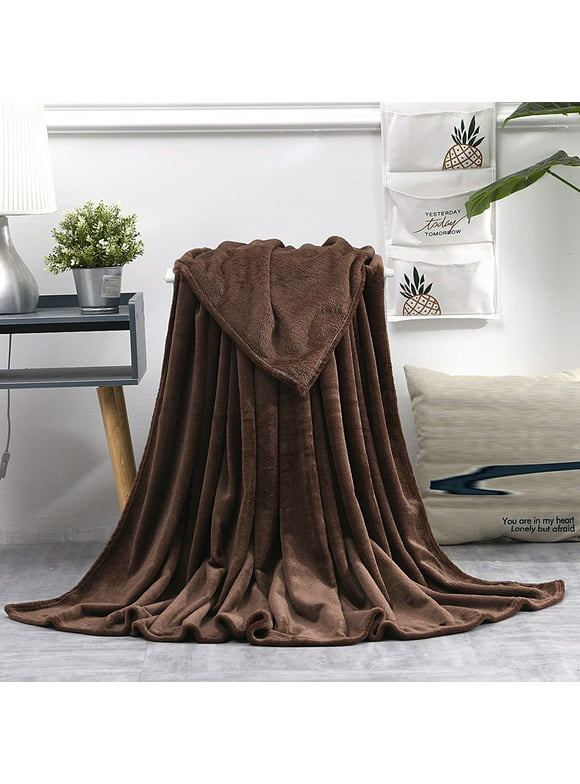 CRAMAX Queen Size Super Soft Furry Warm Micro Plush Fleece Blanket Throw Rug Sofa Bedding - Soft Lightweight Fuzzy Cozy Luxury Blanket Microfiber Thick Blankets for Women