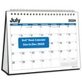 CRANBURY Small Desk Calendar 20242025, 8x6 Standing Desk Calendar, 18
