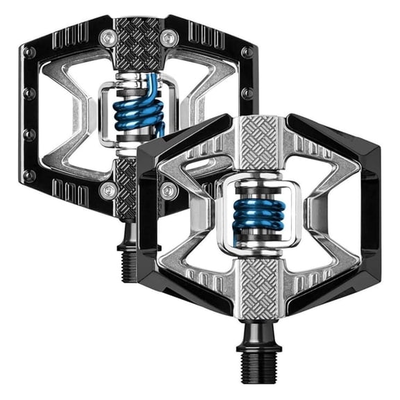 CRANKBROT Pedals. Dual Double Shot 2 Black/Blue