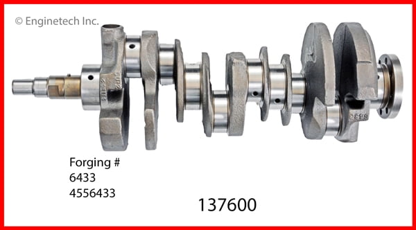 CRANKSHAFT KIT CHRY 3.8L