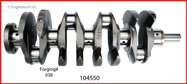 CRANKSHAFT KIT GM 2.2L 13