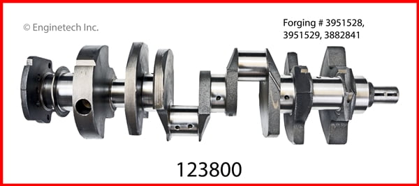 CRANKSHAFT KIT GM CHEV 40