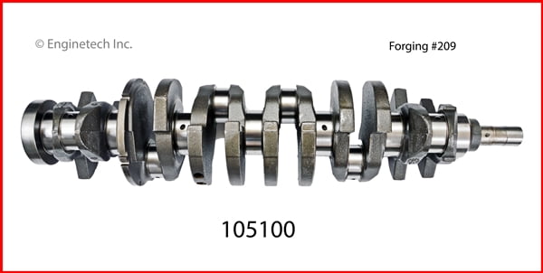 CRANKSHAFT KIT GM CHEV 4.