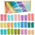 thumbnail image 1 of CRAVERLAND Pens Adapters for Cricut - Rainbow Pen Holders for Cricut Explore Air 3 Air 2 Air Maker 3 Maker 2 Maker to Compatible with At Least 40 Pens(15 x 2 Pack), 1 of 5