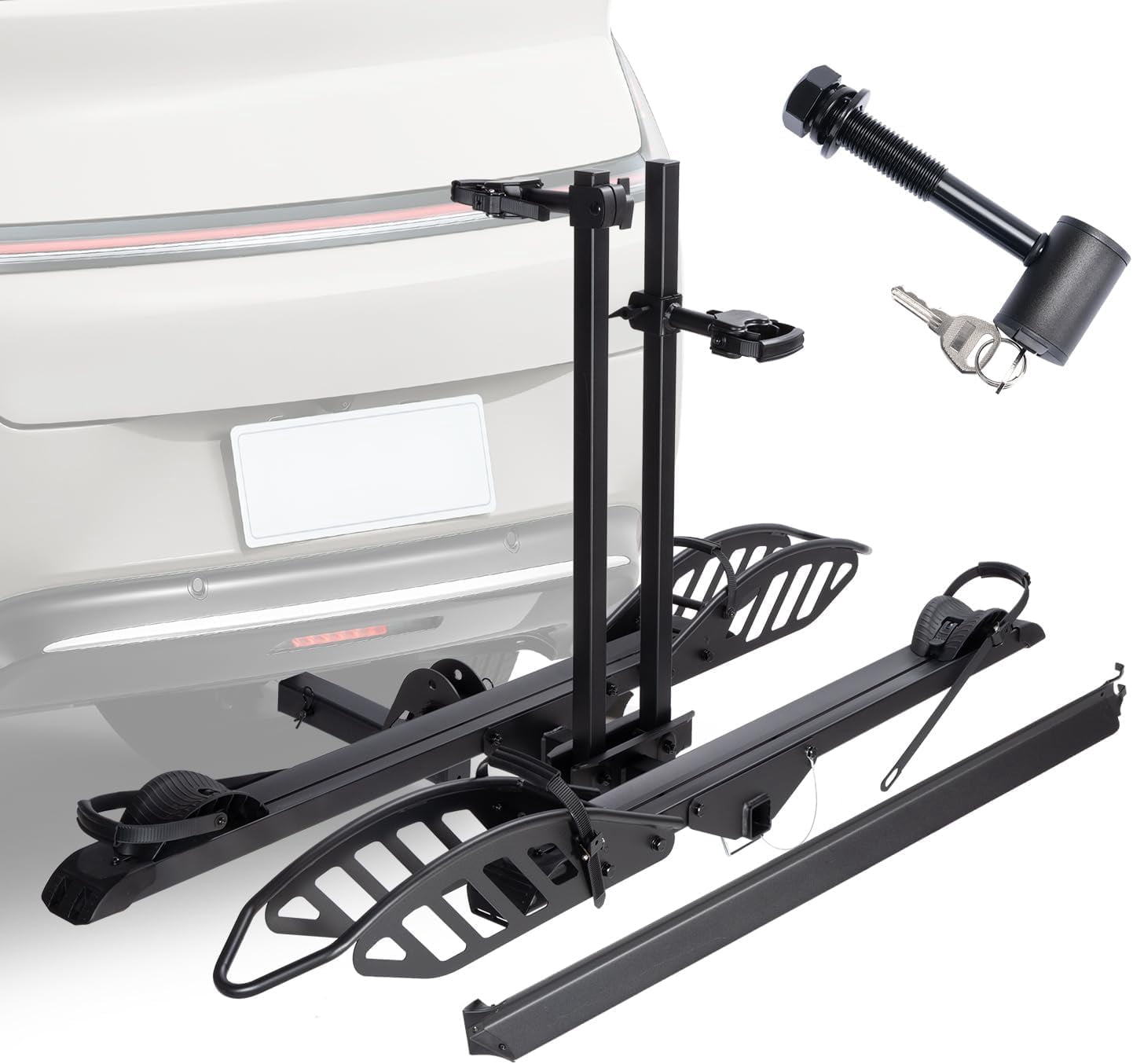 CRAVOT CyberRack EBike Rack for 2 Bike,200 lbs Capacity | Heavy Duty ...