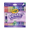 thumbnail image 1 of Crayola Clicks 2.0mm Mechanical Colored Pencil Set, 12 Pastel Colors with Replacement Cores, Cute School Supplies, Classroom Must Haves, Teacher Gifts, Ages 6+, 1 of 10