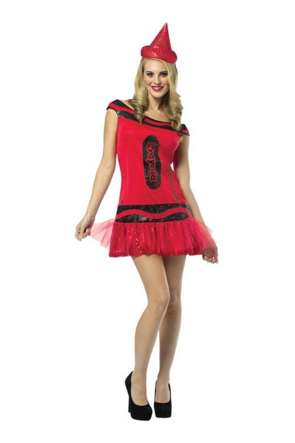 CRAYOLA C&G DRESS RUBY AD 4/10