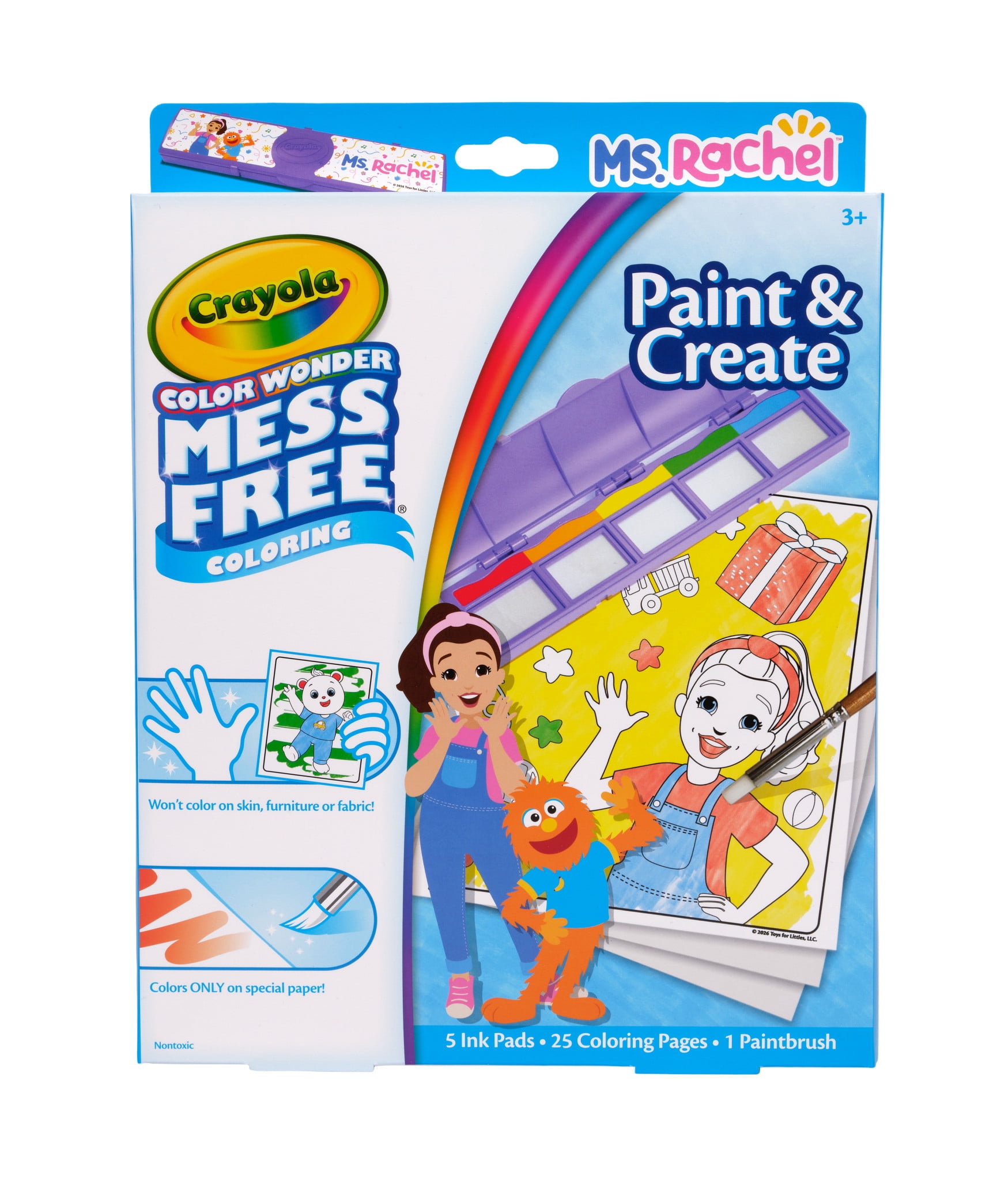 CRAYOLA COLORWONDER PAINT N CREATE MS RACHEL- RFID