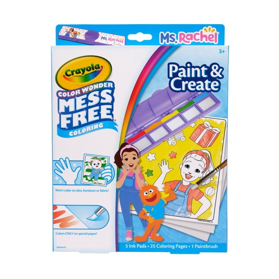 CRAYOLA COLORWONDER PAINT N CREATE MS RACHEL- RFID