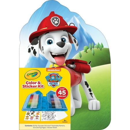 CRAYOLA LICENSED ART KIT PAW PATROL 6PK
