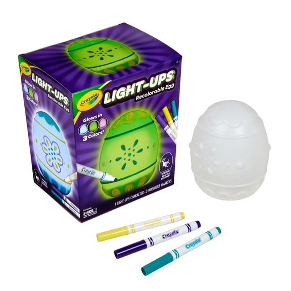Crayola Egg Light Ups, Light Up Toys for Kids, Easter Toy, Gifts for Kids Ages 4, 5, 6, 7