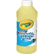 CRAYOLA WASHABLE PAINT 16 OZ YELLOW
