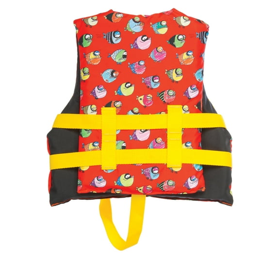 CRAYON FISH Child Life Vest, Red