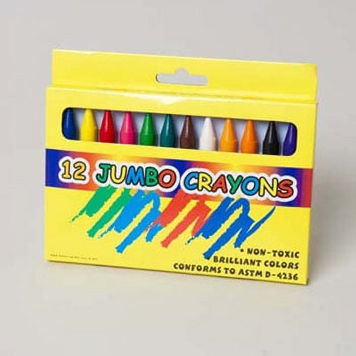 CRAYON: 12 PK, JUMBO #03949 (PK 24/144) - pen, marker, crayon