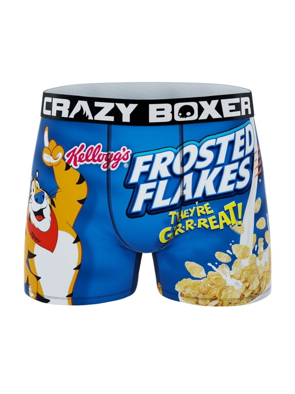 Boys Underwear Kelloggs Breathable Soft Boxer Brief Comfortable