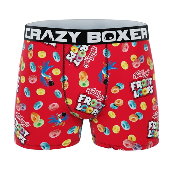 CRAZYBOXER Boys Underwear Kelloggs Soft Comfortable Boxer Brief Stretch
