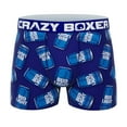 thumbnail image 1 of CRAZYBOXER Bud Light Cans All Over Men's Boxer Briefs, 1 of 4