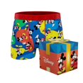 thumbnail image 1 of CRAZYBOXER Disney Colorful Mickey Men's Boxer Briefs (Gift Box), 1 of 5