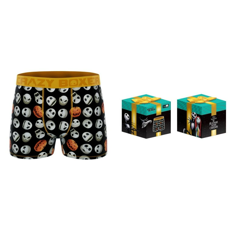 CRAZYBOXER Disney Nightmare Halloween; Men's Boxer Briefs, Gift