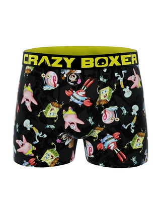 Buy Crazy Boxers SpongeBob SquarePants Krusty Krab Pizza Men's Boxer Briefs