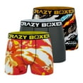 thumbnail image 1 of CRAZYBOXER Men's Underwear Avatar Perfect fit Non-slip waistband Boxer Brief Distortion-free (3 PACK), 1 of 7