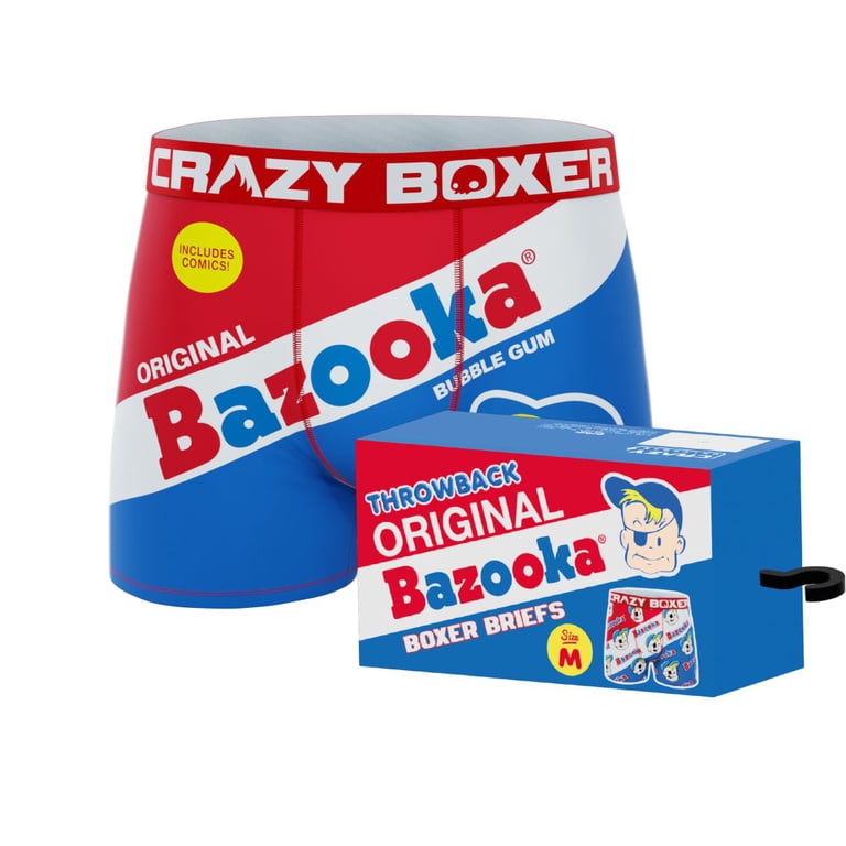CRAZYBOXER Men's Underwear Bazooka Distortion-free Boxer Brief
