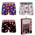 thumbnail image 1 of CRAZYBOXER Men's Underwear Coca Cola Stretch Breathable Boxer Brief Anti-irritation (3 PACK), 1 of 7