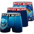 thumbnail image 1 of CRAZYBOXER Men's Underwear Disney Classic Distortion-free Non-slip waistband Boxer Brief Breathable (3 PACK), 1 of 7