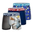 thumbnail image 1 of CRAZYBOXER Men's Underwear Disney Classic Freedom of movement Soft Boxer Brief Lightweight (3 PACK), 1 of 7