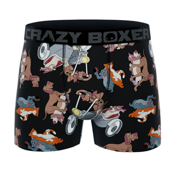 CRAZYBOXER Men's Underwear Disney Classic Non-slip waistband Breathable Boxer Brief Distortion-free