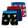 thumbnail image 1 of CRAZYBOXER Men's Underwear Disney Classic Original Distortion-free Boxer Brief Soft (3 PACK), 1 of 7