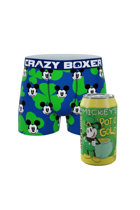 Men's Underwear Disney Classic Resistant Non-slip waistband Boxer Brief Breathable (creative packadging)