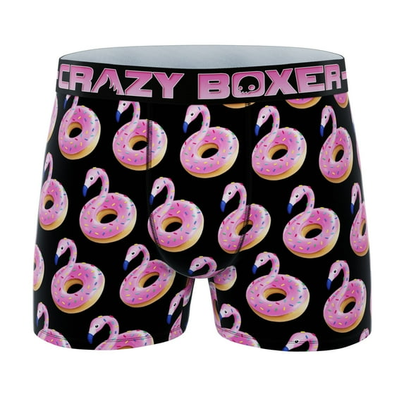 CRAZYBOXER Men's Underwear Distortion-free Perfect fit Boxer Brief Comfortable