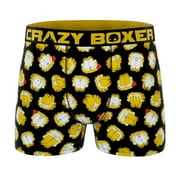 CRAZYBOXER Men's Underwear Garfield Distortion-free Perfect fit Boxer Brief Lightweight
