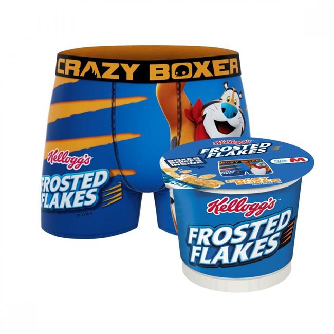CRAZYBOXER Men's Underwear Kellogg's Tony The Tiger Stretch Breathable Boxer Brief Anti
