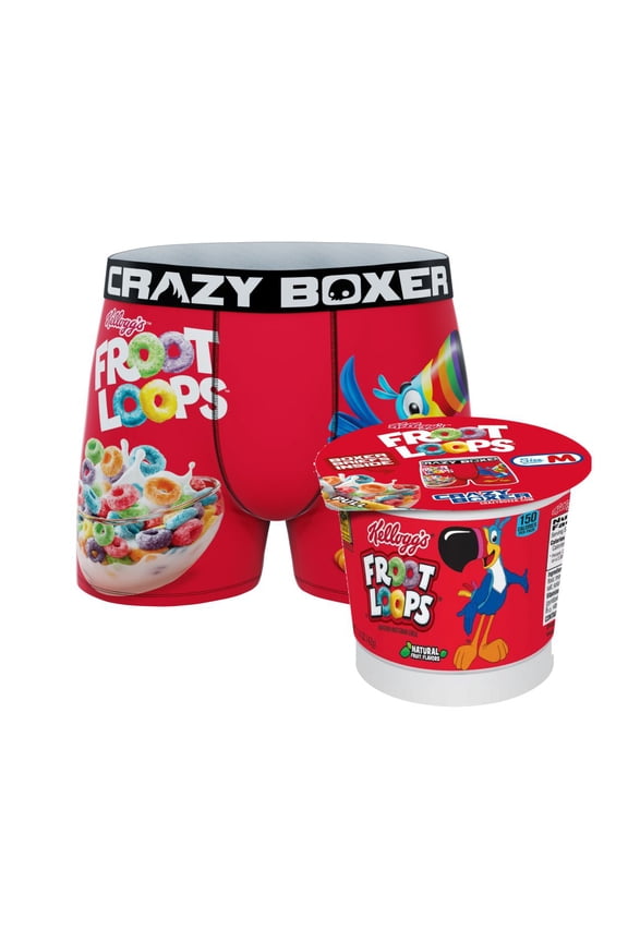 Men's Underwear Kellogg's Toucan Sam Stretch Breathable Boxer Brief Anti-irritation