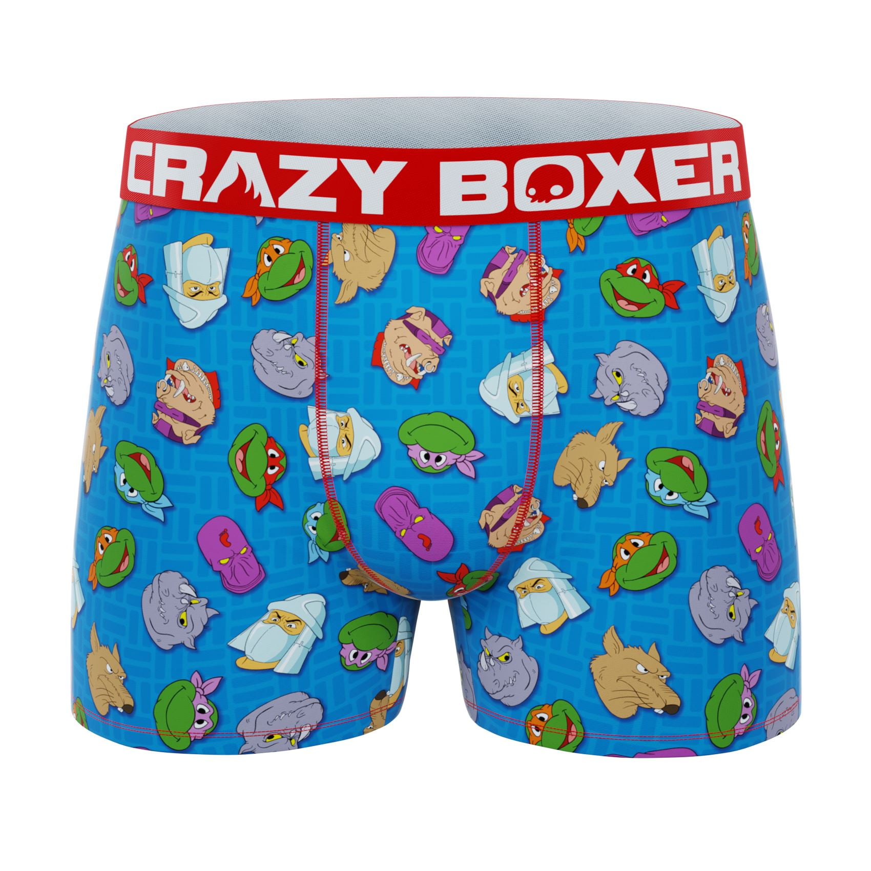 CRAZYBOXER Men's Underwear Ninja Turtles Comfortable Distortion