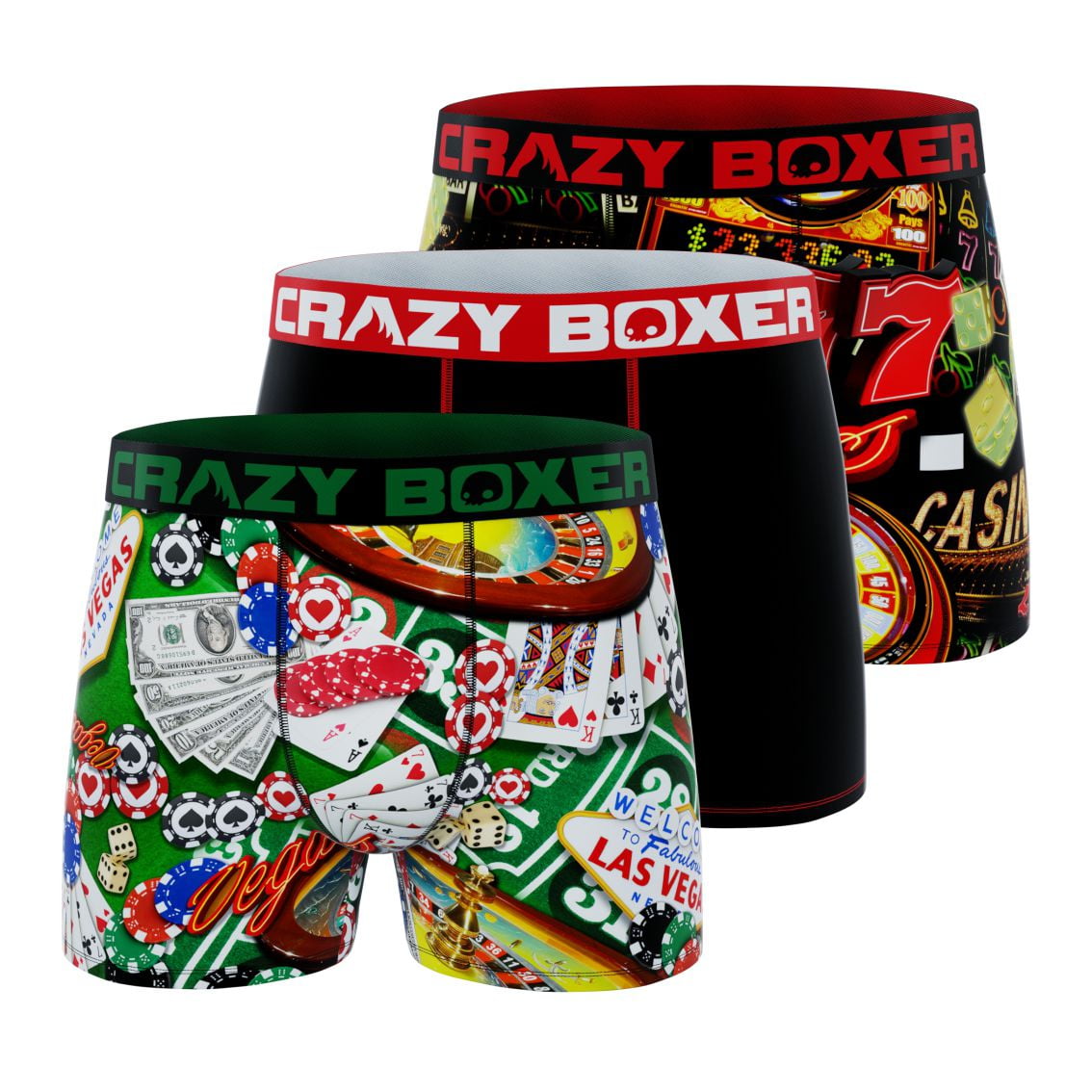 Lucky Brand Men's 3 Pack Ultra Soft Stretch Cotton Blend Boxer